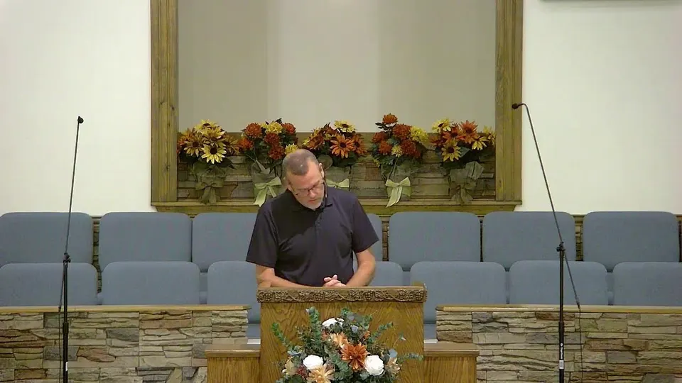 Video still from "Wednesday Night Bible Study"
