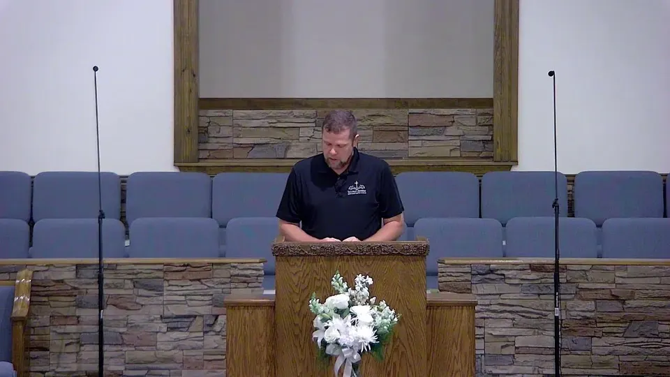 Video still from "Wednesday Night Bible Study"