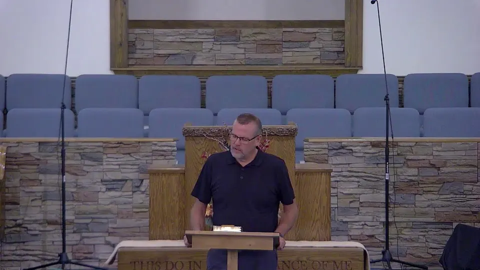 Video still from "Wednesday Night Bible Study"
